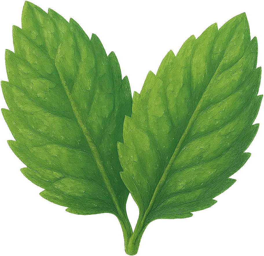 Mint leaves ingredient for CoolMix Mintora