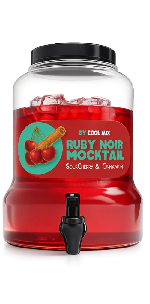 جار ماکتل روبی نوآر CoolMix با طعم آلبالو و دارچین