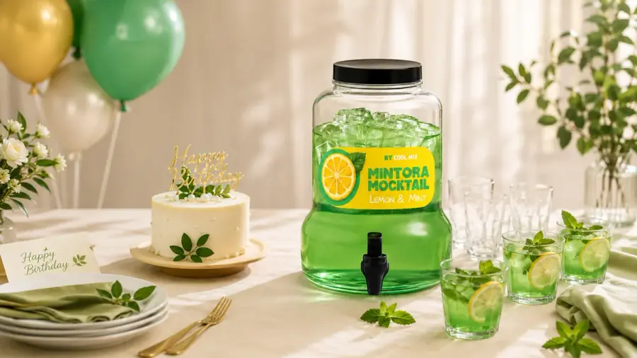 What drinks should you serve at a party or birthday?